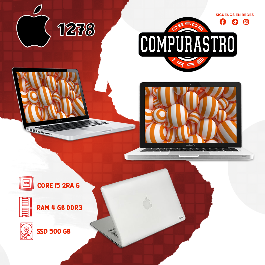 Laptop Macbrook 1278
