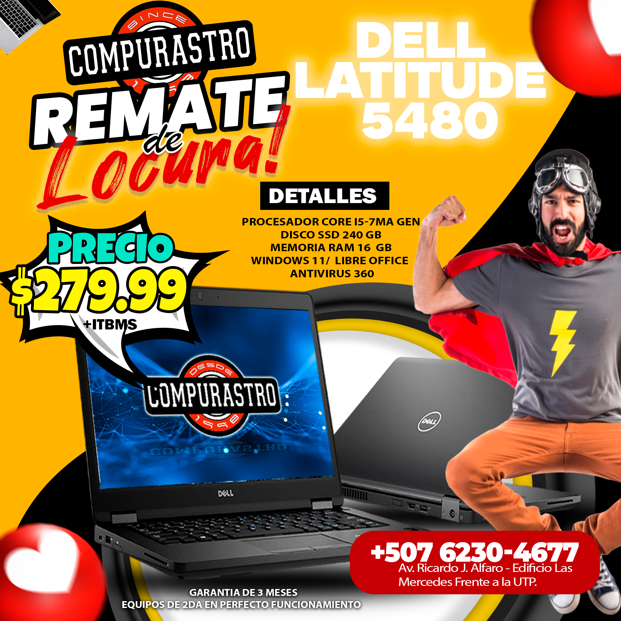 LapTop Dell Latitud 5480