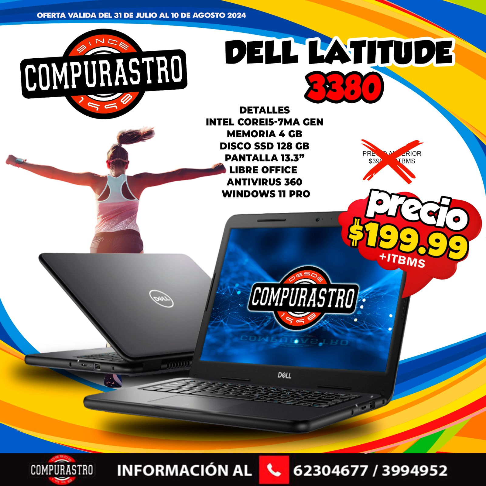 LapTop Dell Latitude 3380