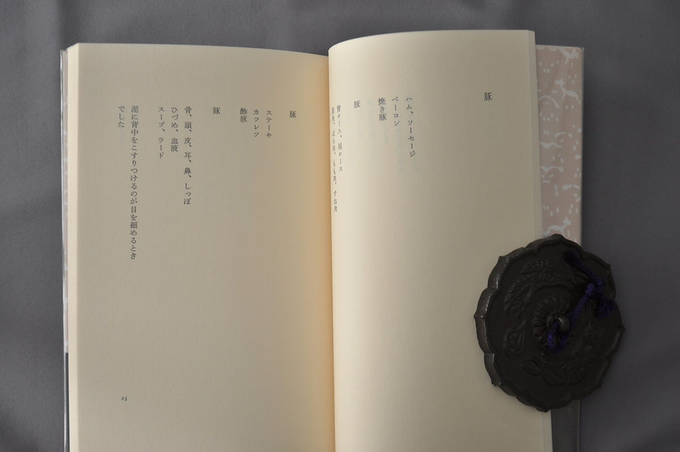 サムネイル： 金色の網　木坂涼　思潮社