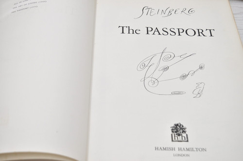 【ハードカバー】STEINBERG'S PASSEPORTソウル・スタインバーグ STEINBERG'S PASSEPORT」Saul Steinberg（ソール・スタインバ
