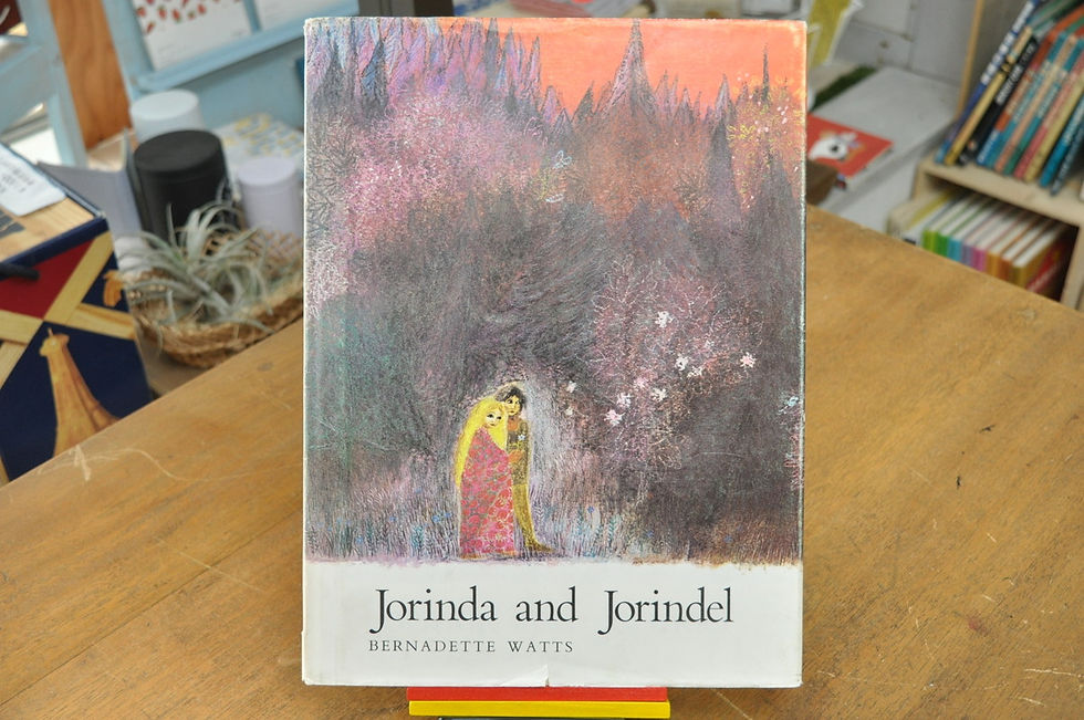 サムネイル： 洋書,Jorinda and Joringel,ワッツ,ヨリンデとヨリンゲル,watts,絵本,童話,古書,古本,千葉,佐倉,アベイユブックス
