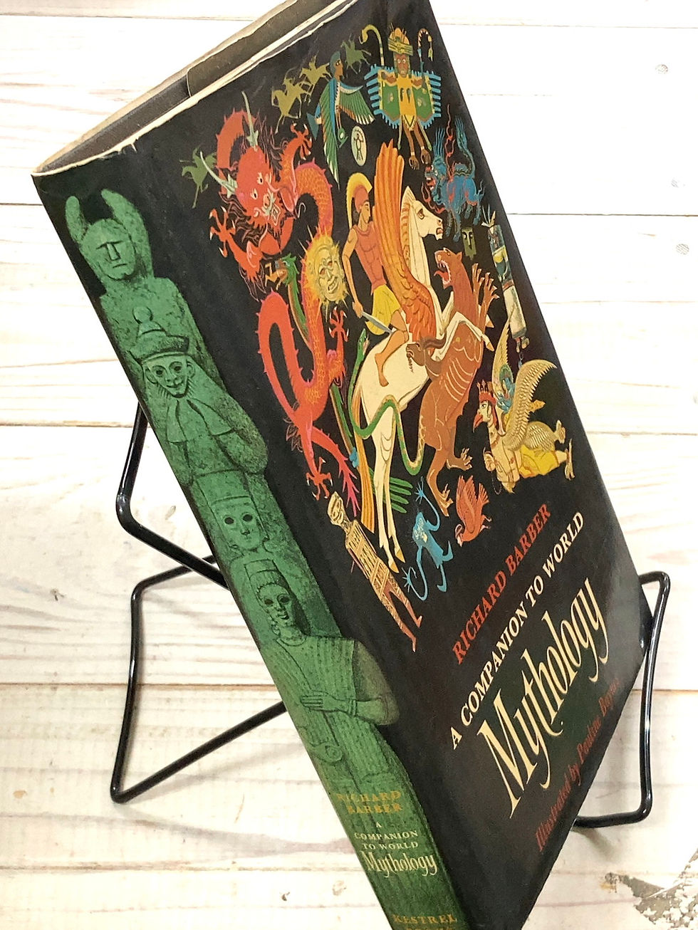 サムネイル： RICHARD BARBAR,A companion to world  MYTHOLOGY,リチャード・バーバー,pauline baynes,0722662513,9780722662519,古書,古本,千葉,佐倉,京成佐倉,アベイユ