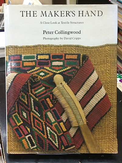 THE MAKER'S HAND Peter Collingwoodテキスタイル THE MAKER'S HAND / A close look at textile structures | abeille-books