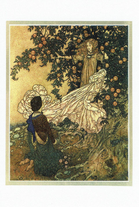POSTCARD デュラック『パラダイスの園』 No.ED008-BP | abeille-books
