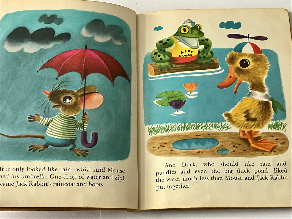 サムネイル： DUCK AND HIS FRIENDS,THE LITTLE GOLDEN LIBRARY,First edtionA,古書,古本,千葉,佐倉,京成佐倉,アベイユブックス