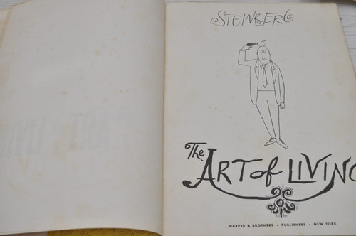 Saul Steinberg THE ART OF LIVING ソウル・スタインバーグ | abeille