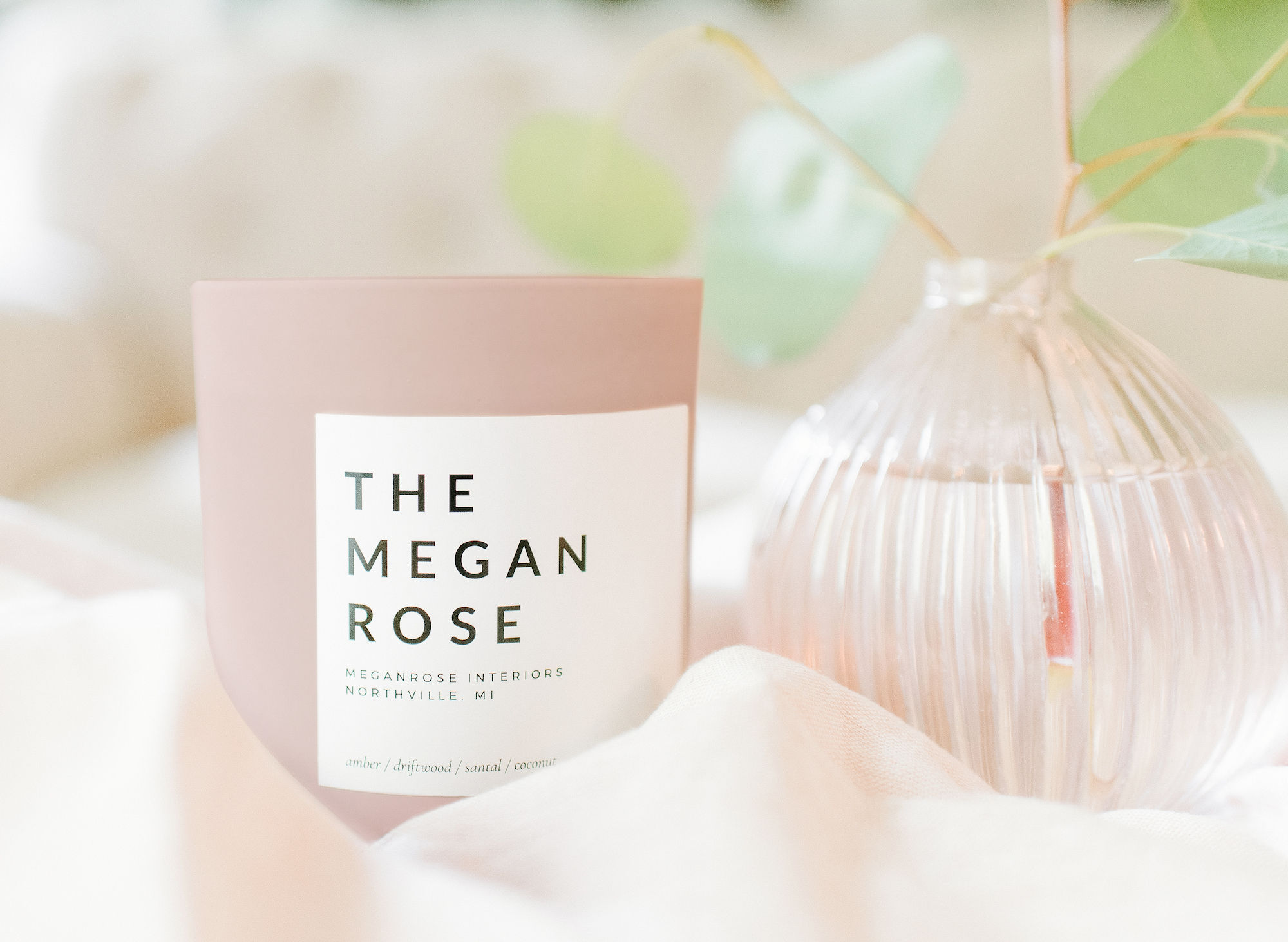 12 oz. The Megan Rose Candle