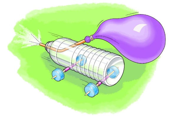 Balloon Powered Cars