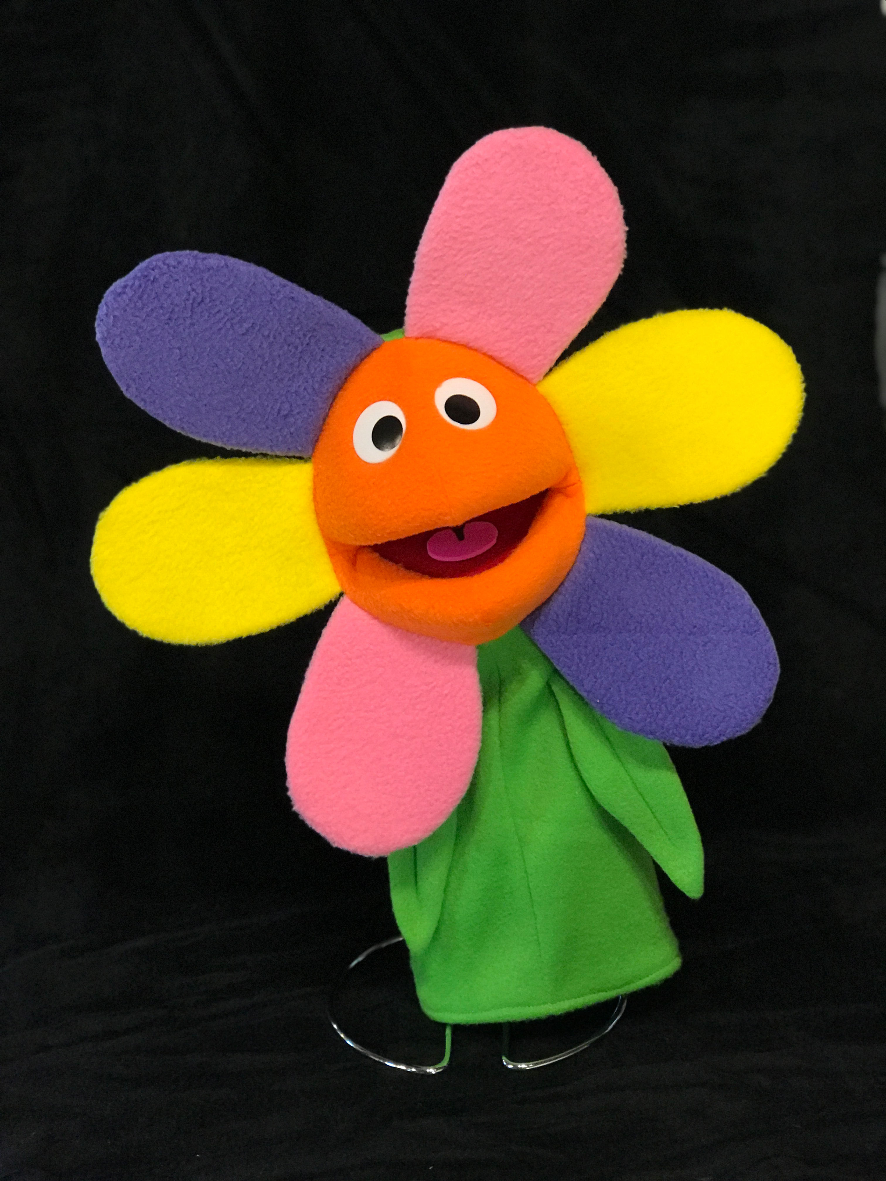 Fancy Flower Puppet