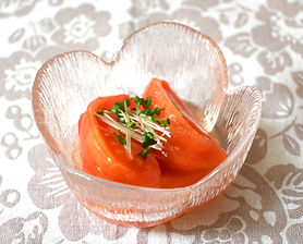 トマトの酢の物