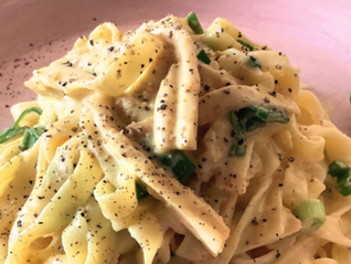 Miso Curry Cream Pasta 