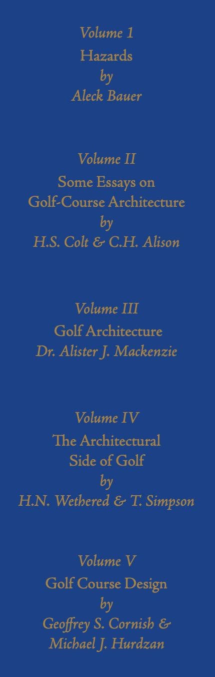 Thumbnail: A Pentalogy of Golf Architecture Classics