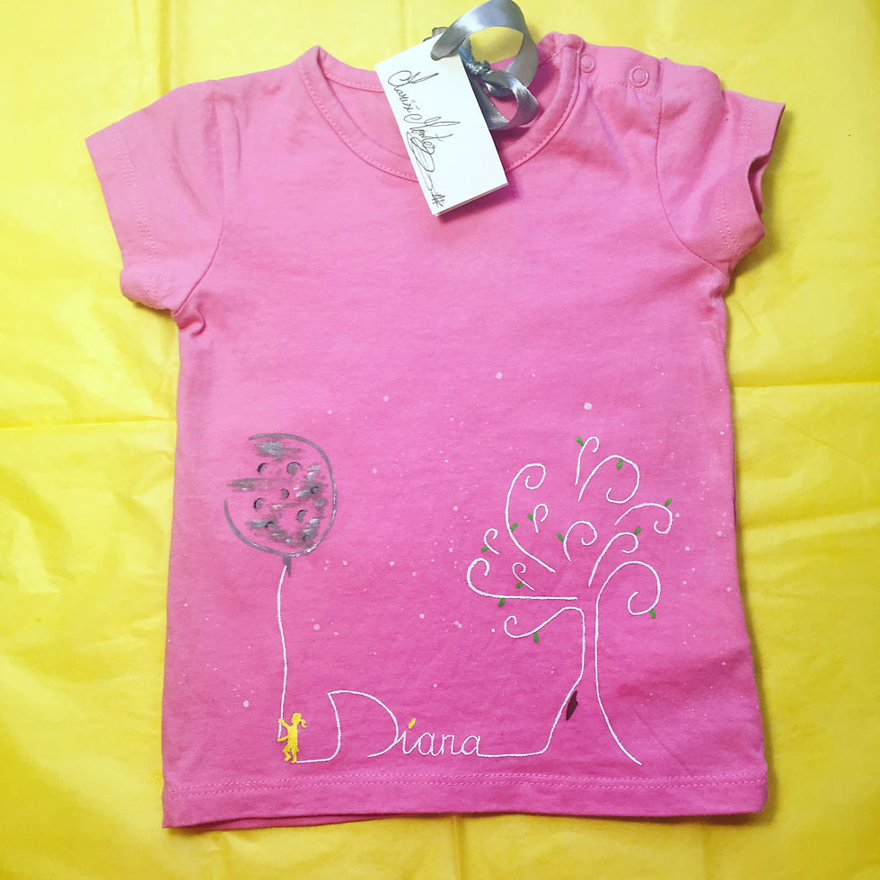 Camisetas pintadas a mano