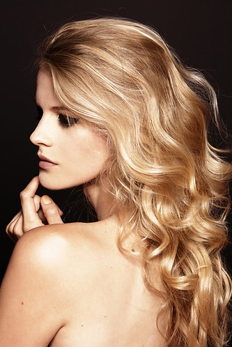 Person with Styled Hair