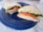 Turkey with Gruyère on Sour Dough Bread