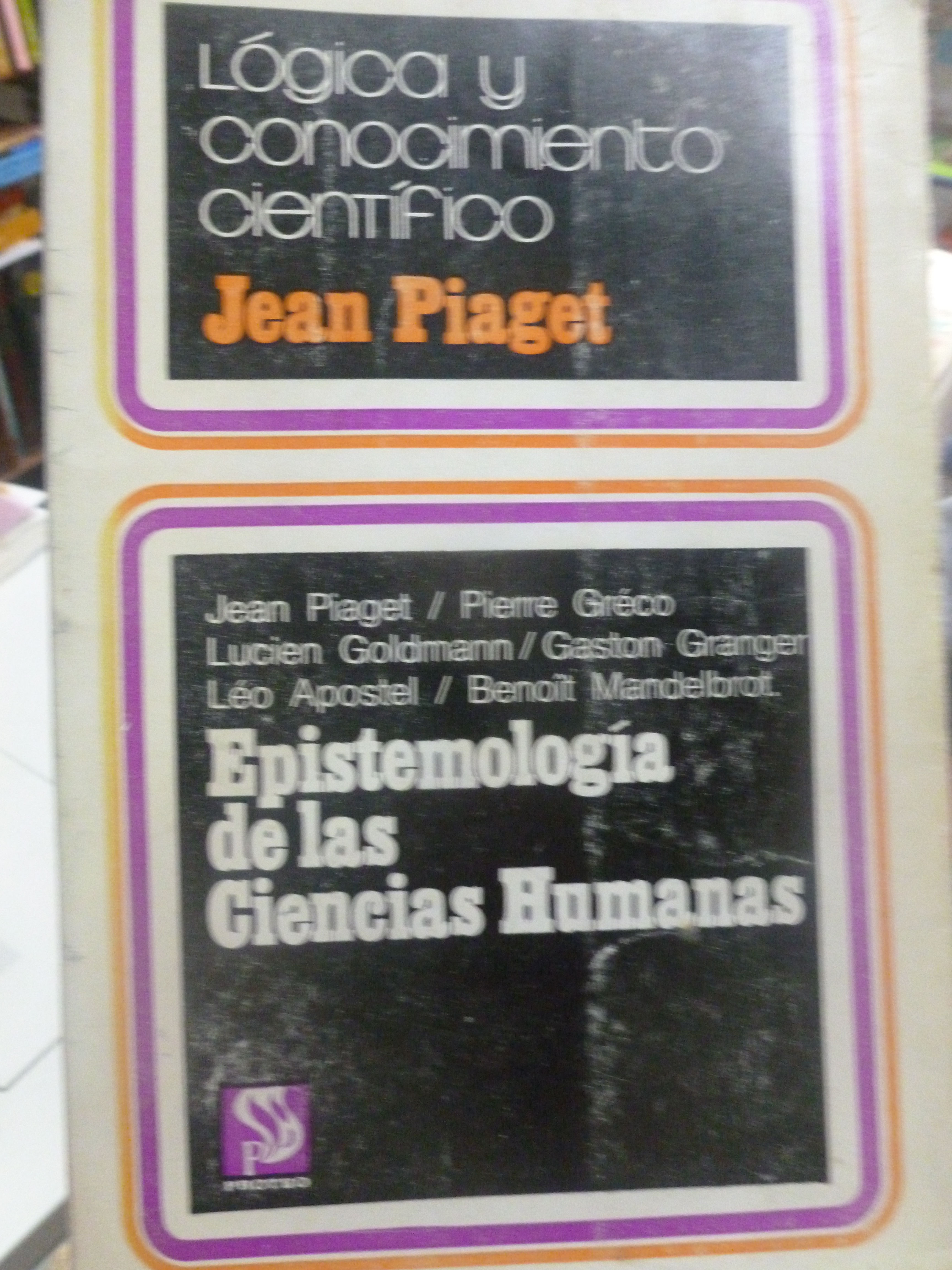 LÓGICA Y CONOCIMIENTO CIENTIFICO-EPISTEMOLOGÍA DE LAS CIENCIAS HUMANAS