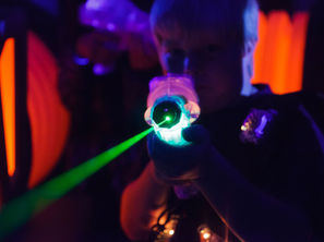 halloween laser tag at the fun lab