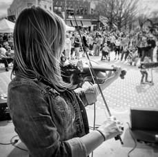 Old Town Square performer Fort Collins violin Lydia Conway