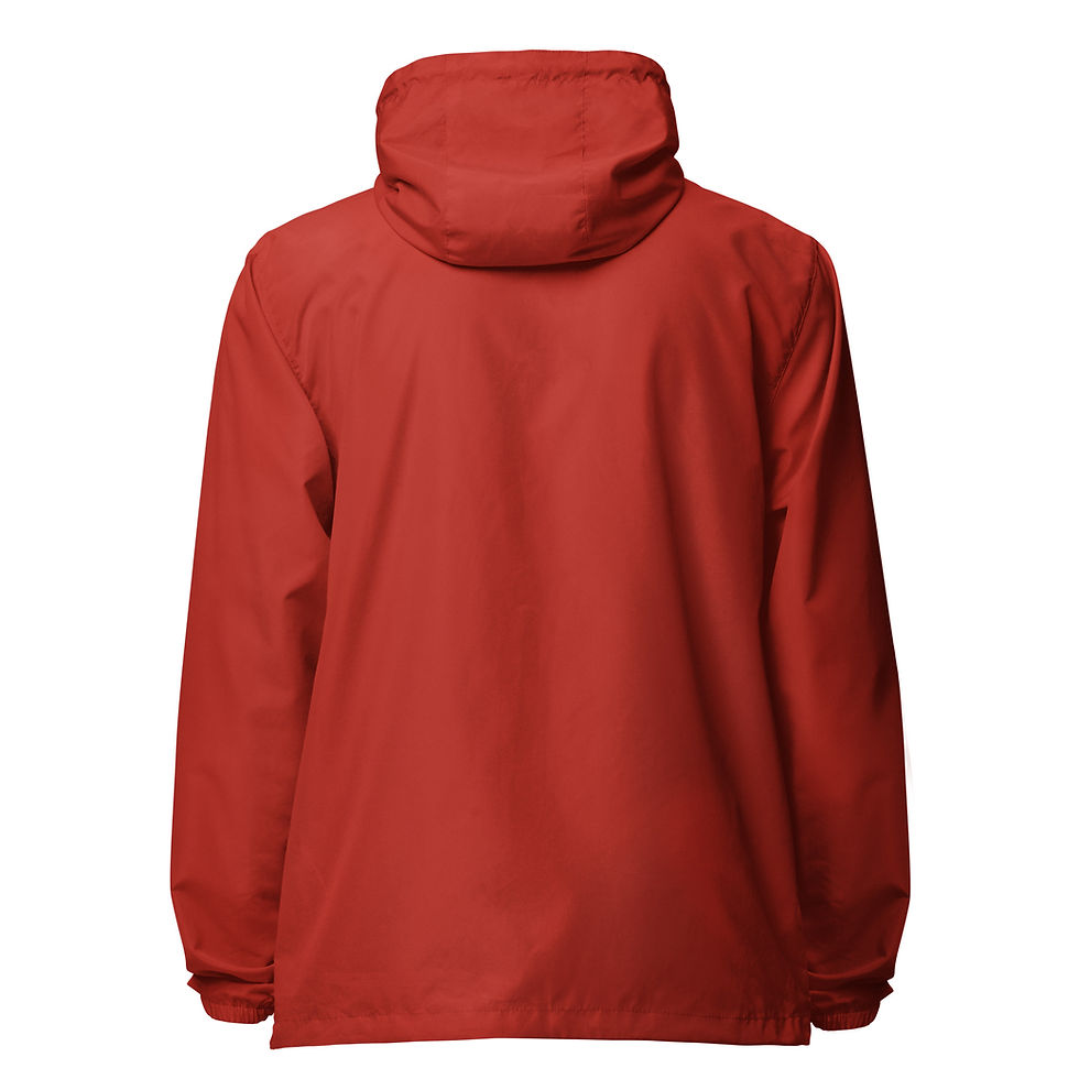 Thumbnail: Unisex lightweight zip up windbreaker