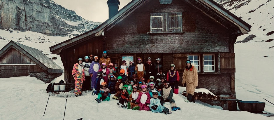 🎭⛷️ Fasnachts-Skifahren der JO Steinegg auf der Ebenalp 