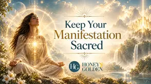 A softly lit sacred space symbolizing protecting your dreams and keeping your manifestation close while it grows.