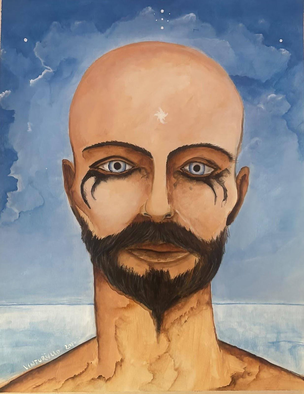 Vista frontal de "Vikingo"