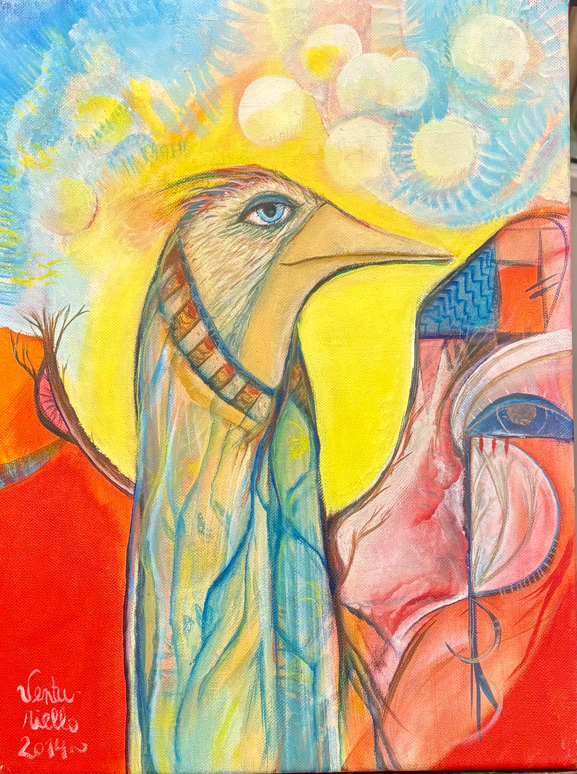 Vista frontal de "mago II"