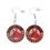 Thumbnail: Badge Logo Wooden Earrings