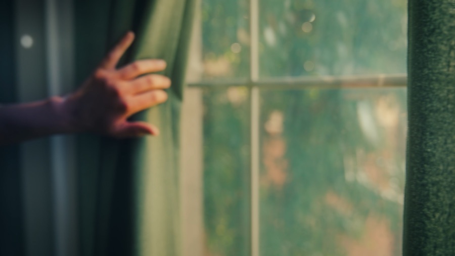 A scene from a commercial