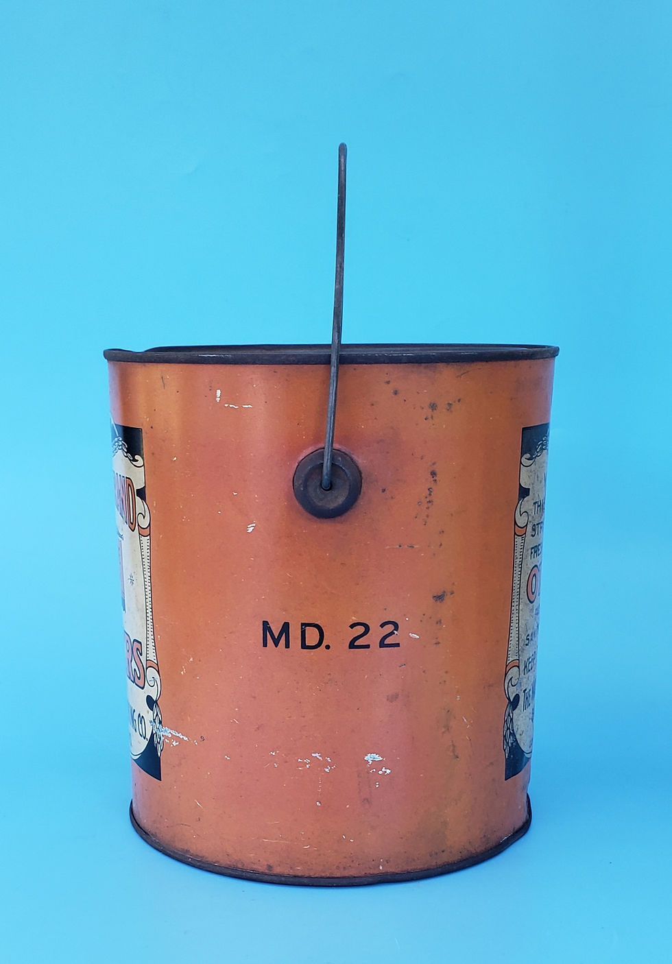 Thumbnail: Banner Brand Gallon Bail Handle Oyster Can