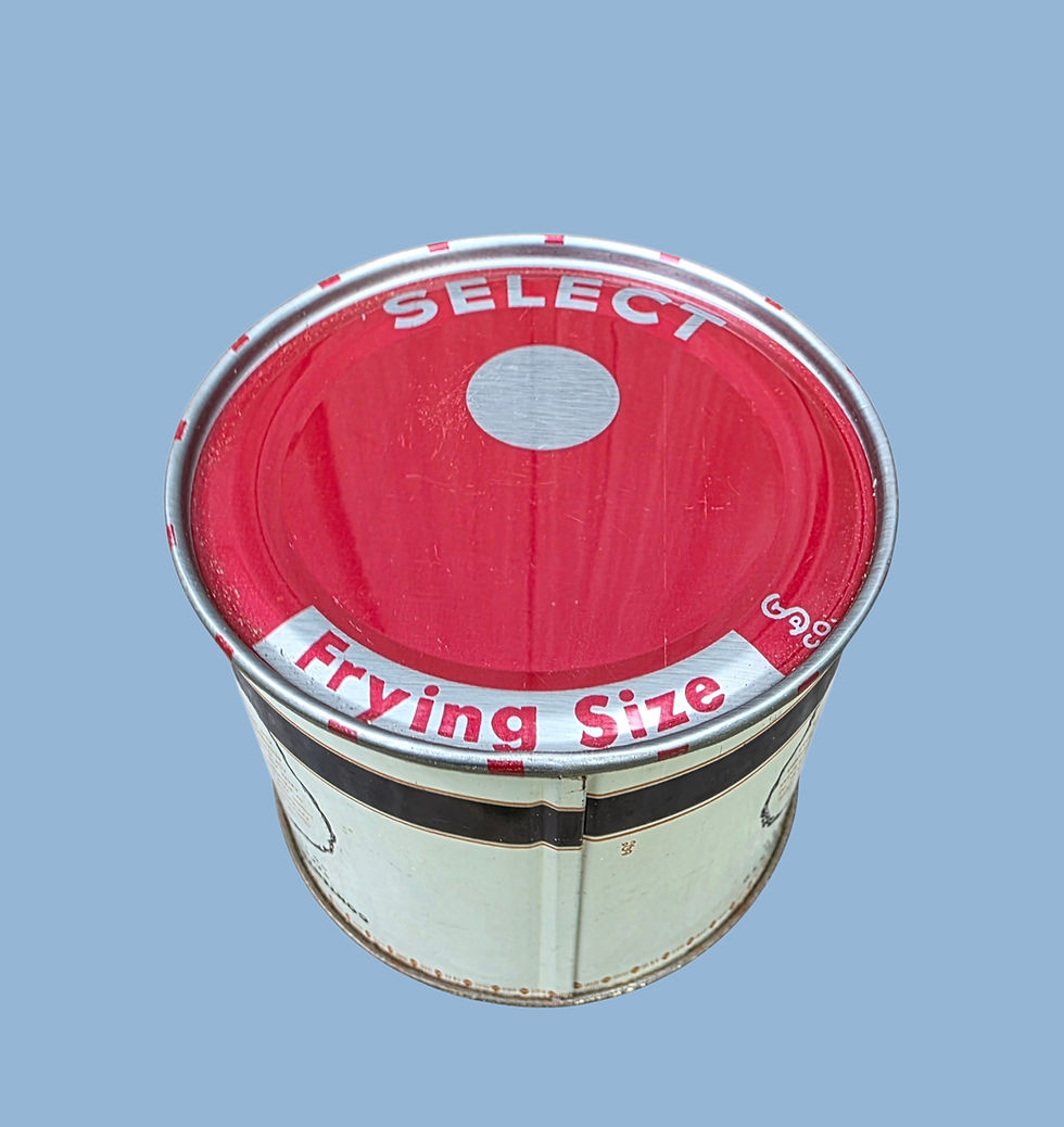 Thumbnail: old oyster cans