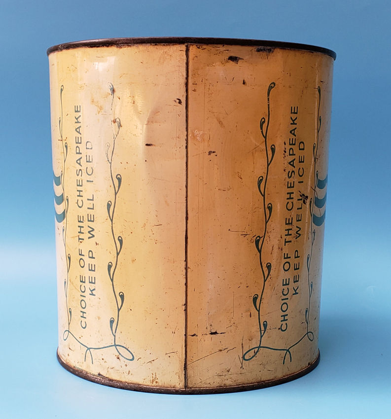 Thumbnail: Epicure Brand Gallon Oyster Tin Cambridge MD