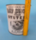 Thumbnail: Gallon Bay Shore Oyster Can W H Harris Seafood Chester Maryland