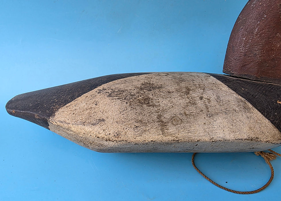 Thumbnail: Chesapeake Bay wooden decoys folk art