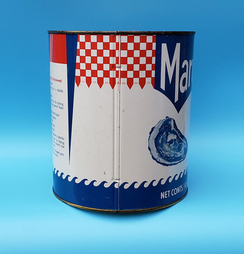 Maryland's Finest Gallon Oyster Tin Can | Wye River Antiques