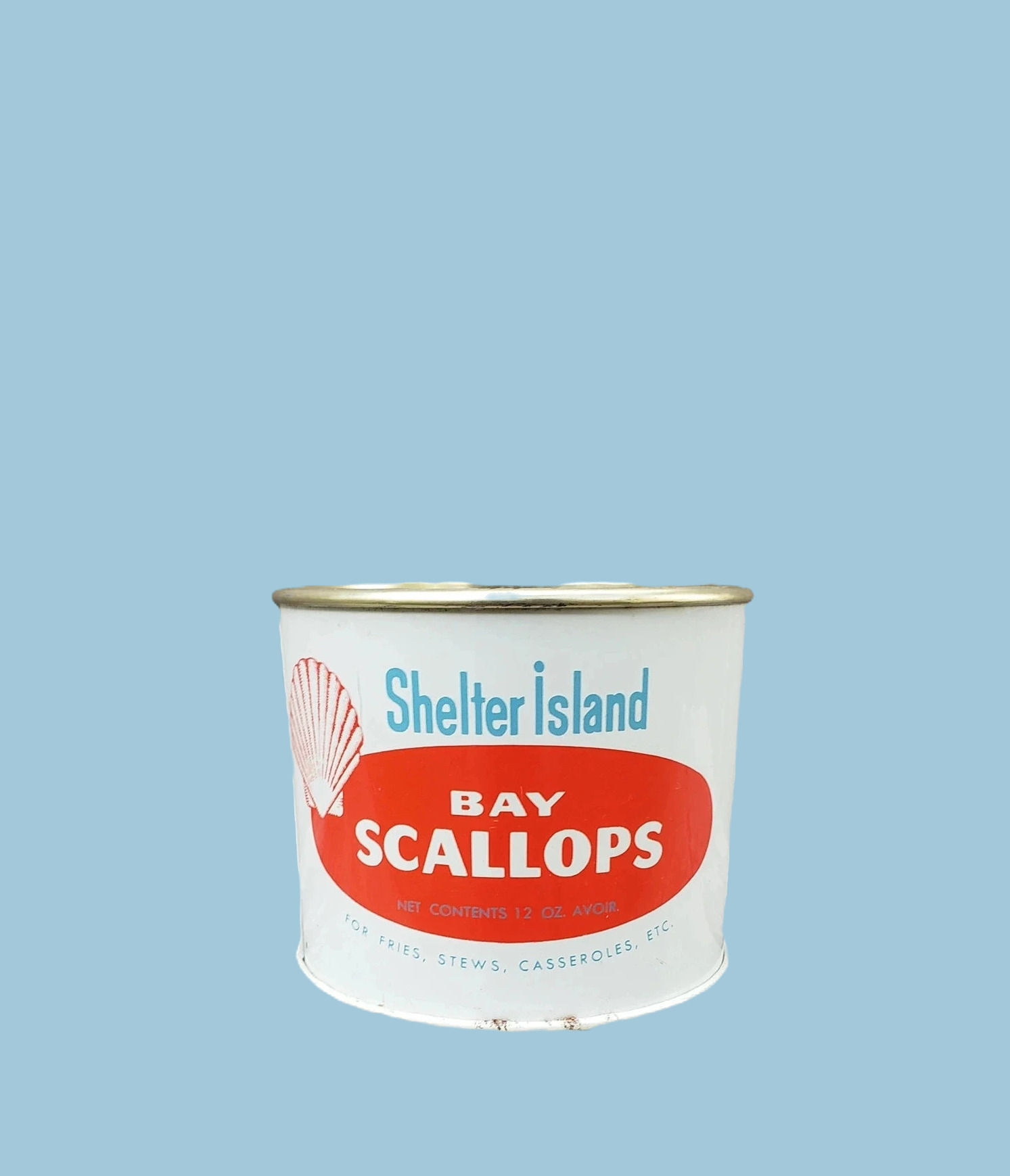 Shelter Island Bay Scallop Can