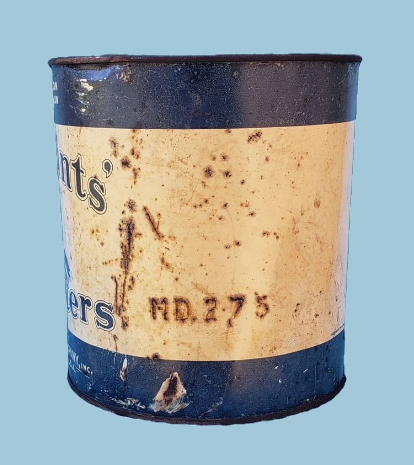 Thumbnail: Old oyster tin from Cambridge Maryland