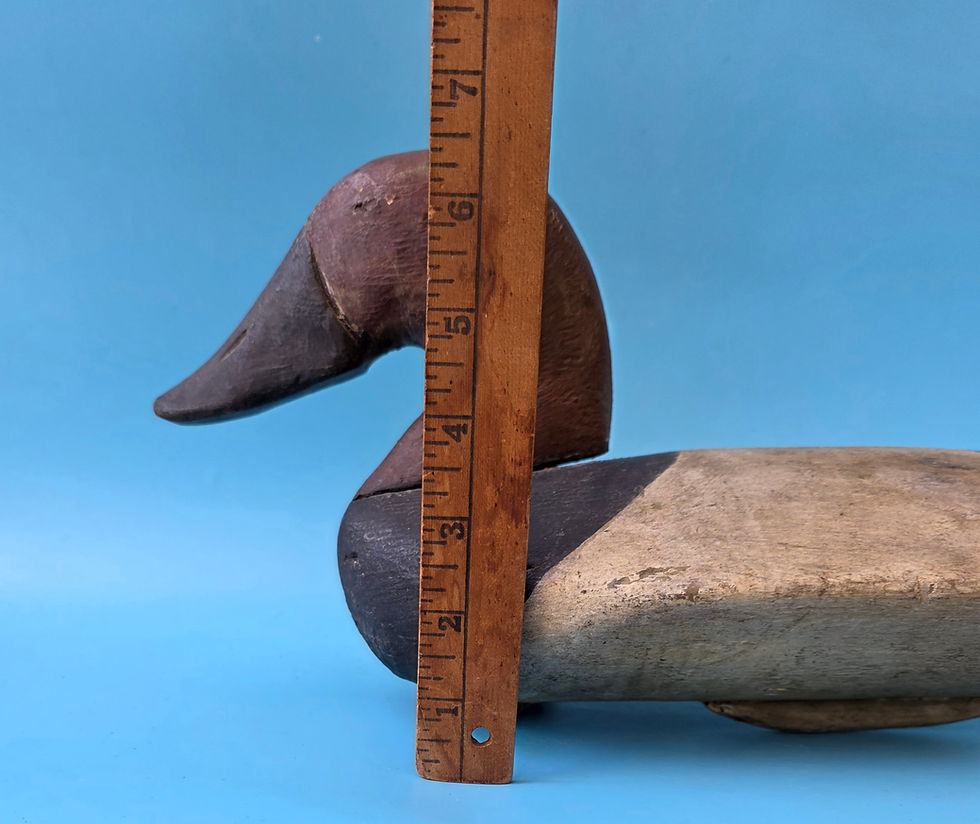 Thumbnail: Old wooden duck decoys for duck hunting on the Chesapeake Bay