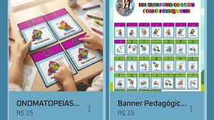 Materiais estruturados, jogos pedagógicos e formação prática para professores alfabetizadores