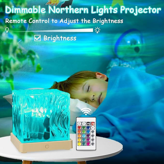 Aurora Galaxy Star Projector Night Light
