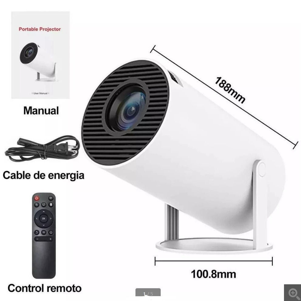 Mini Home Projector with HDMI and USB Connectivity