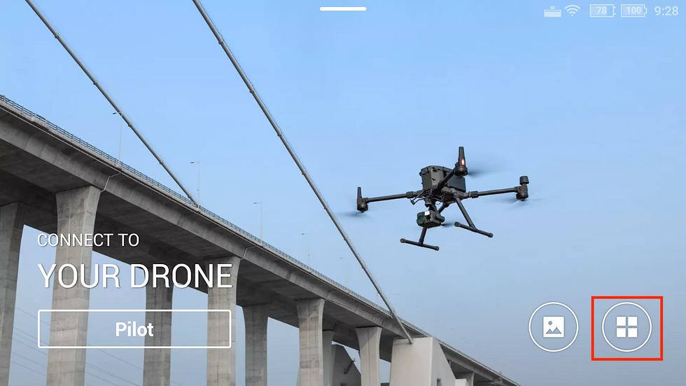 DJI Smart Controller Interface
