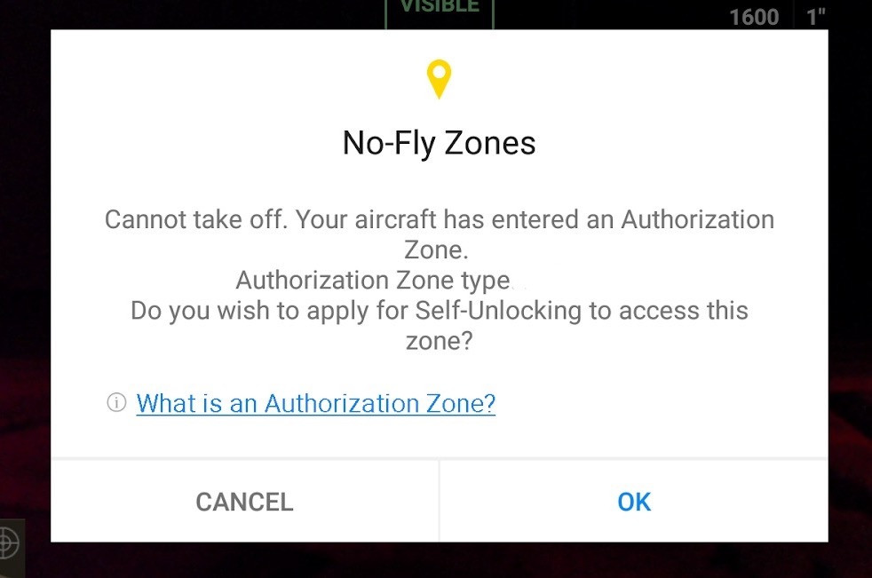 DJI Unlock