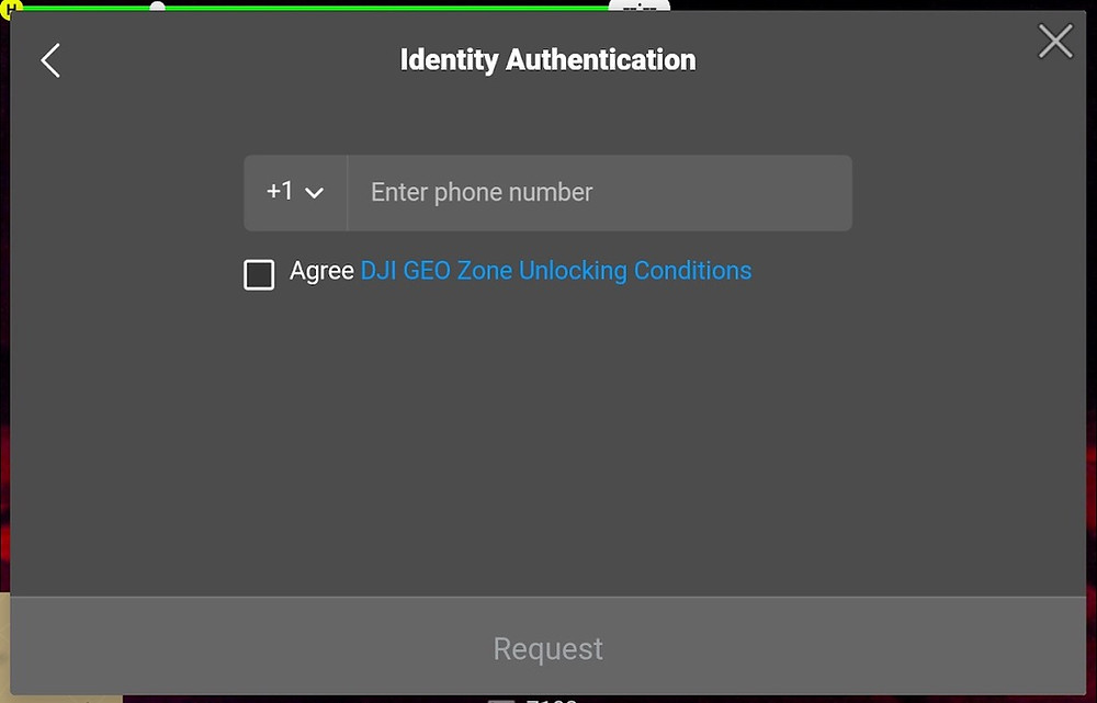 DJI Unlock