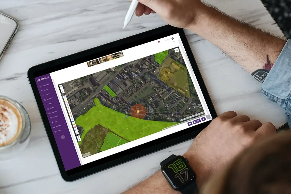 dronedesk tablet