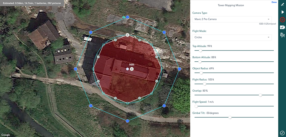 Drone 3D Mapping Obliques for Photogrammetry