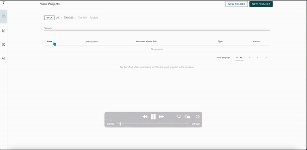 Creating a Data Project in Hammer Hub