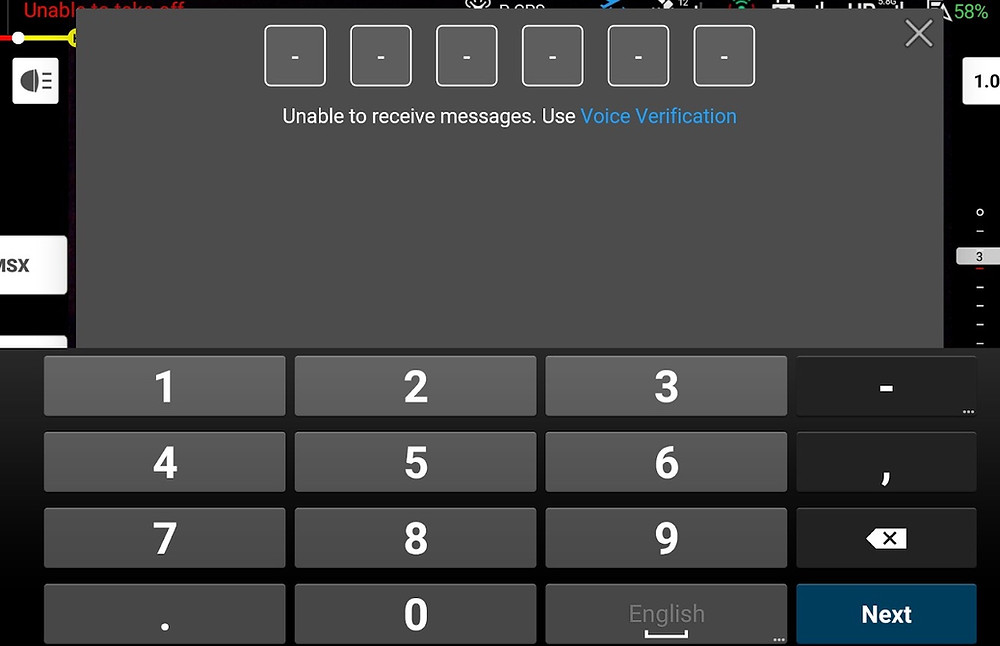 DJI Unlock