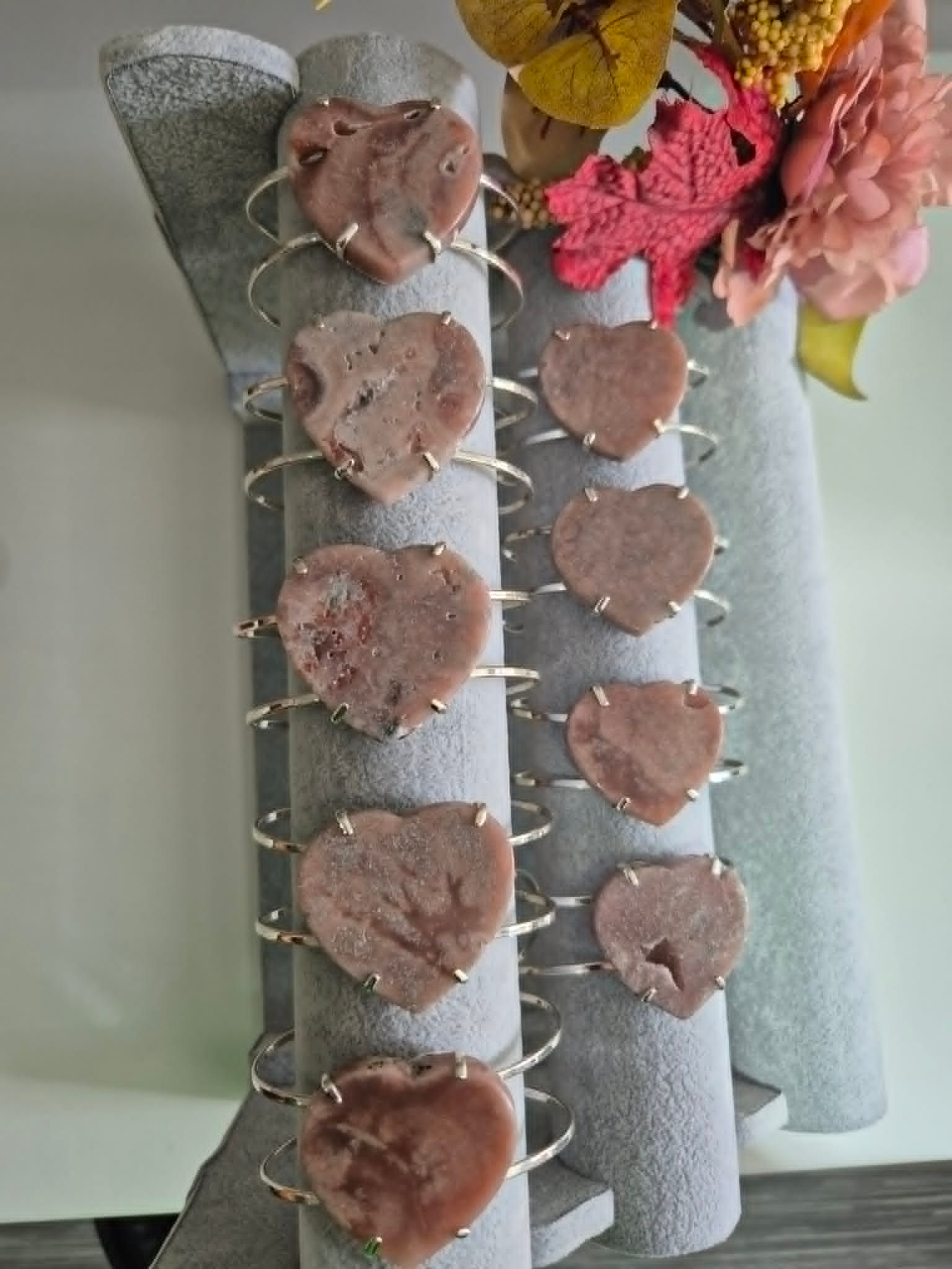 Handcrafted Pink Amethyst Bracelet